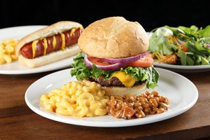 Food & Drink - Burger Plate